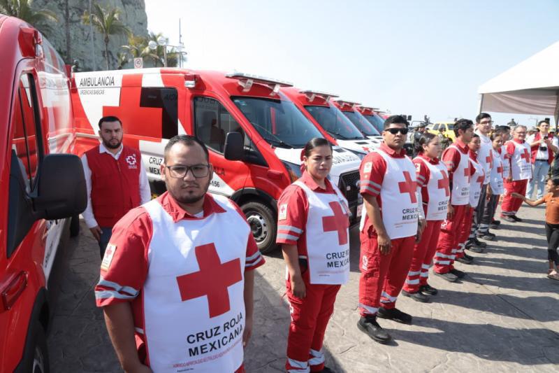 $!Con 14 mil 264 efectivos confirmados, dan banderazo en Mazatlán al Operativo Estatal de Semana Santa 2025