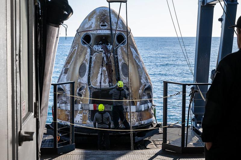 $!Tripulación SpaceX-9 de la NASA regresa a la Tierra tras su misión científica
