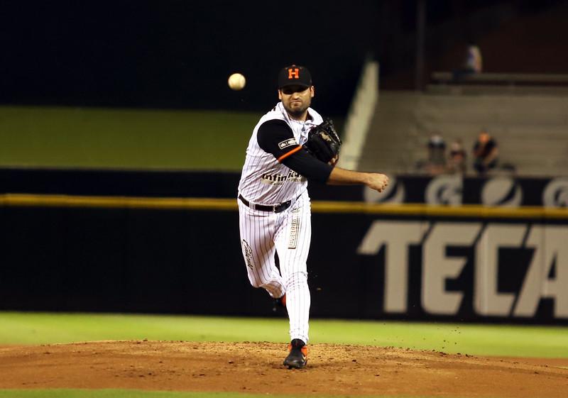 $!Naranjeros de Hermosillo vence a Águilas de Mexicali en buen duelo de pitcheo