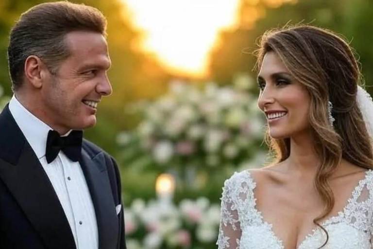 Difunden supuesta foto de Boda entre Luis Miguel y Paloma Cuevas