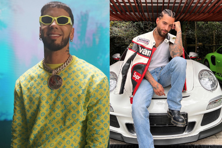 Anuncia Anuel colaboración con Maluma