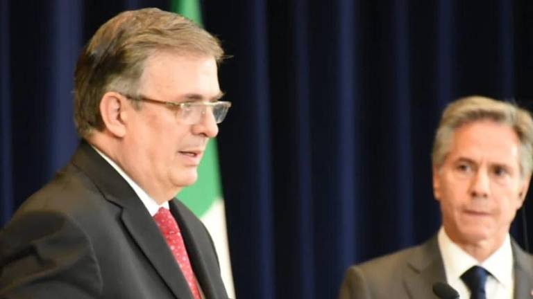 El Secretario de Relaciones Exteriores, Marcelo Ebrard, dice que pedirá explicaciones a Estados Unidos sobre el tema del narcotráfico y terrorismo.