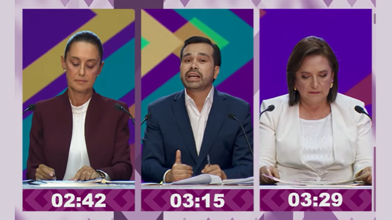 El tiempo que se destinó a la educación en el primer debate presidencial que apenas rebasó los 10 minutos.