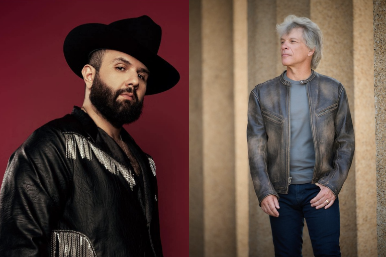 Graba Carín León un dueto con el legendario rockero Bon Jovi