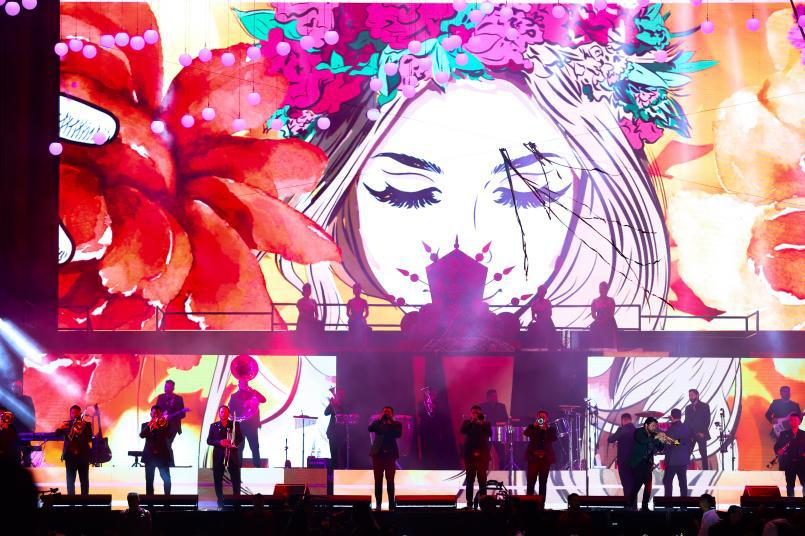 $!La MS hizo un homenaje a la Diva de la Banda, Jenny Rivera.