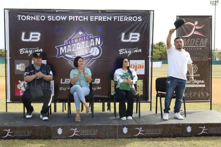Inauguran Nacional de Slow Pitch Mazatlán 2024
