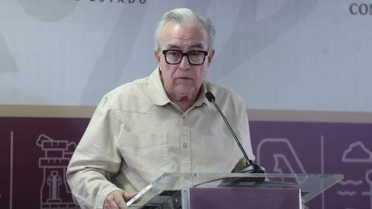 El Gobernador Rubén Rocha Moya habló sobre el feminicidio de María Dolores Patiño Moreno.