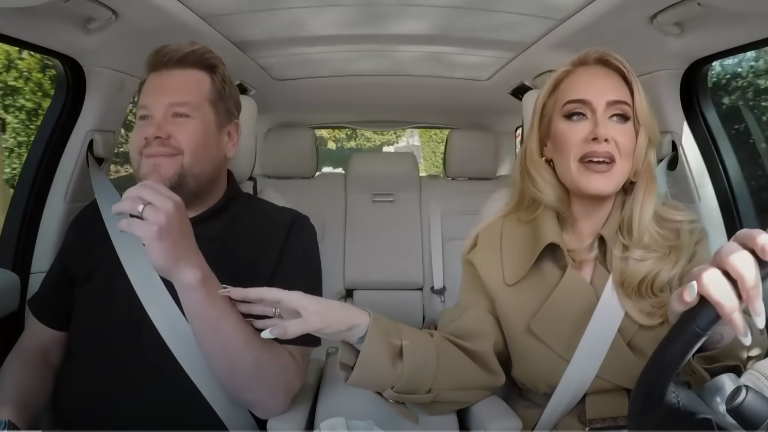 James Corden y Adele