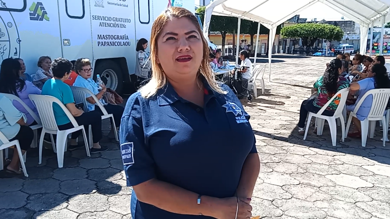 La mujer policía que se desempeña en el área administrativa recordó cómo fue diagnosticada de cáncer en el año 2016.