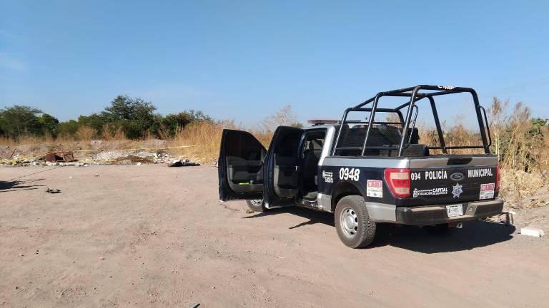 El cuerpo quedó tendido sobre una zona enmontada utilizada para tirar escombros.