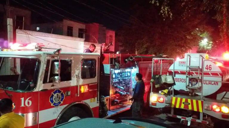 El siniestro fue durante la madrugada de este sábado en la colonia Infonavit Cañadas, en Culiacán.
