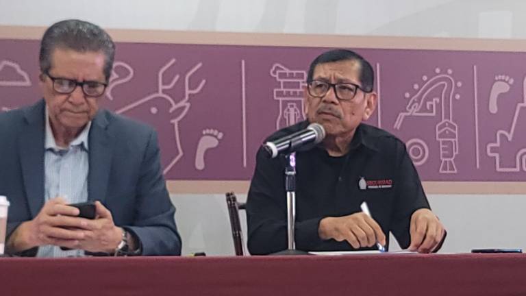 Secretario de Seguridad Pública de Sinaloa, Gerardo Mérida Sánchez.