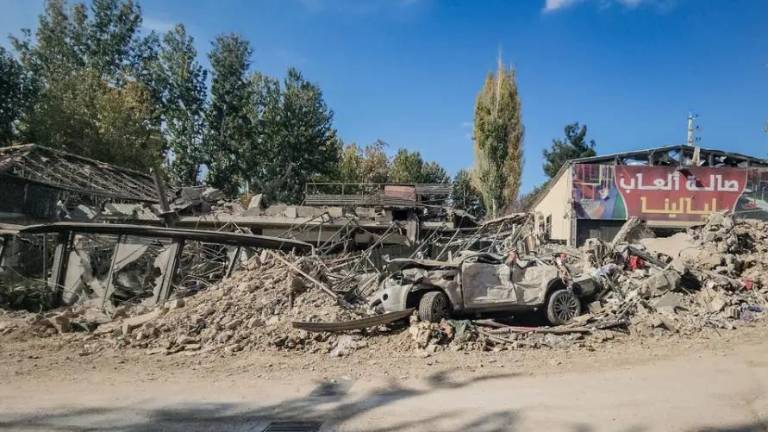 Baalbek ha sido objeto de las llamadas órdenes de evacuación y ha sido duramente bombardeada por las fuerzas israelíes.