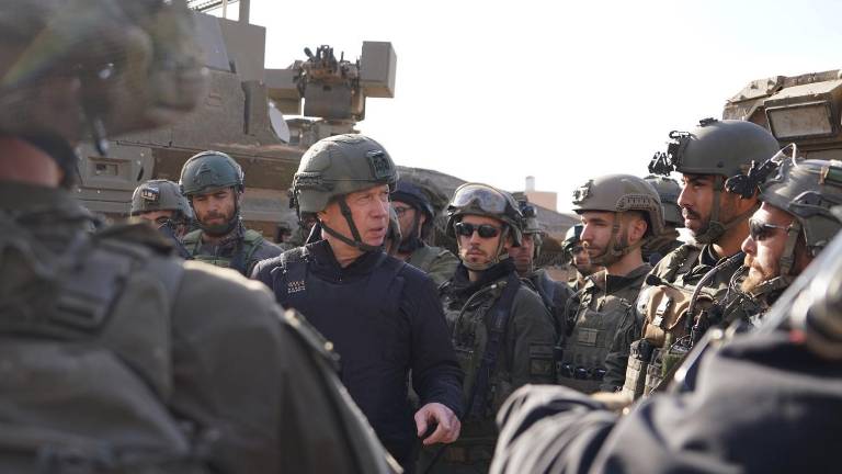 El ministro de Defensa israelí, Yoav Gallant.