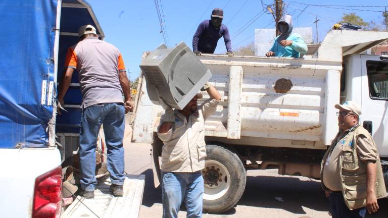 En otras ediciones era mínima la cantidad de cacharros que se recogían debido a que la participación era mínima.