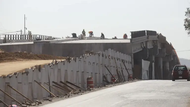 Para el 17 de marzo, Datemex informaba sobre los avances de la obra del puente de Libramiento Colosio.
