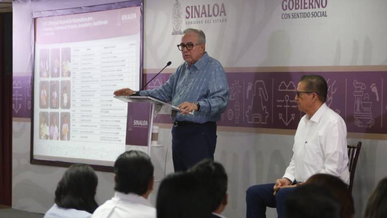 El Gobernador Rubén Rocha Moya habló sobre la solicitud de declaratoria de emergencia por sequía .