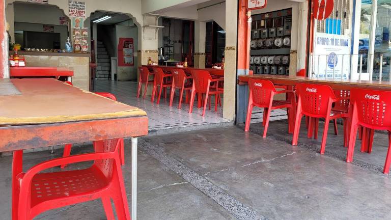 A partir del cambio, el local de tortas que administra Maribel, desde hace 13 años, perdió a su clientela.