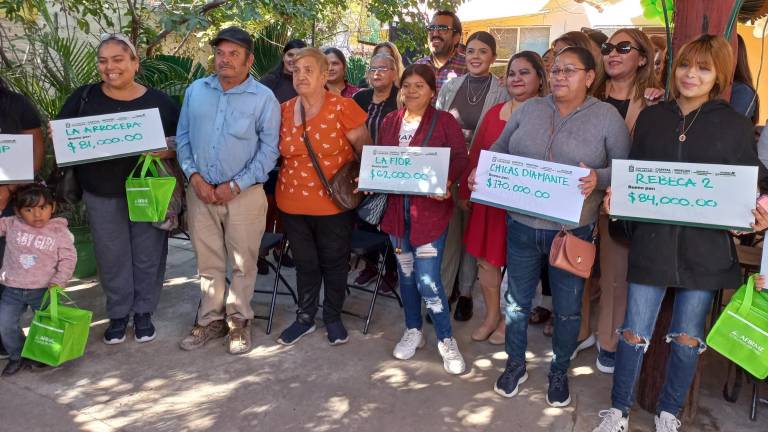 El alcalde de Culiacán informó que en esta ocasión la inversión fue de un millón 065 mil pesos a 90 mujeres de nueve grupos.