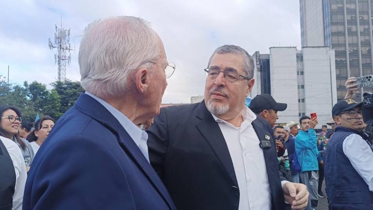 El presidente electo de Guatemala Bernardo Arévalo tomaría posesión de su cargo en enero de 2024.