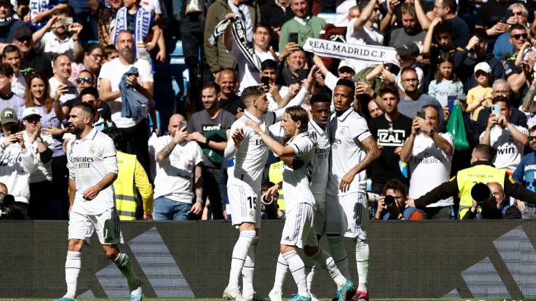 Real Madrid viene de atrás para imponerse 3-1.