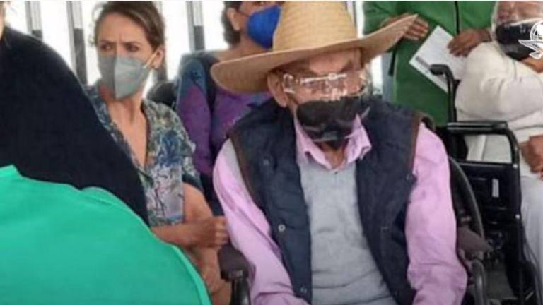 El expresidente de México Luis Echeverria Álvarez.