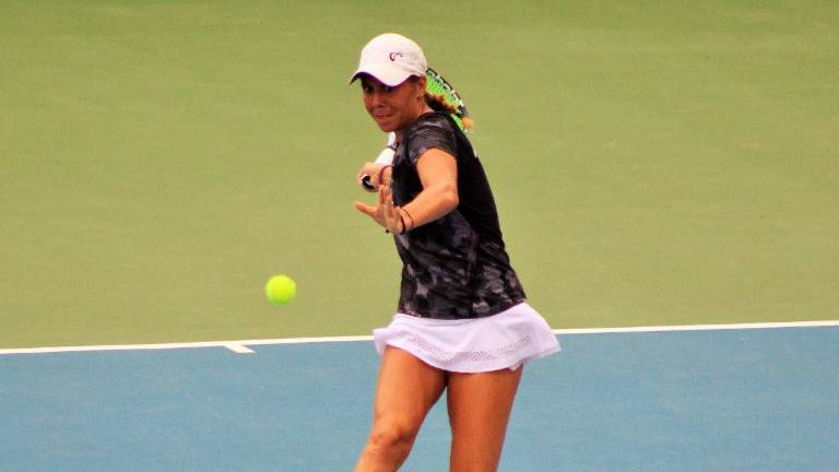 Giuliana Olmos se quedó a un paso de la final en Berlín, junto a la canadiense Sharon Fichman.