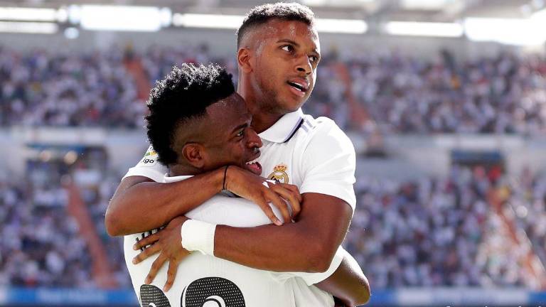 Vini Jr. y Rodrygo fueron las figuras del Real Madrid en el juego.