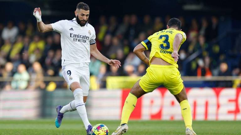 Benzema marcó el gol de los merengues.