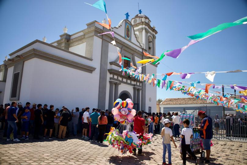 $!Banda La Adictiva anima celebración del Día de San José en Mesillas, Concordia