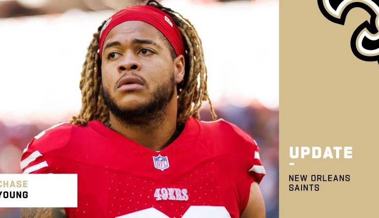 Se espera que los Saints contraten al cazamariscales Chase Young