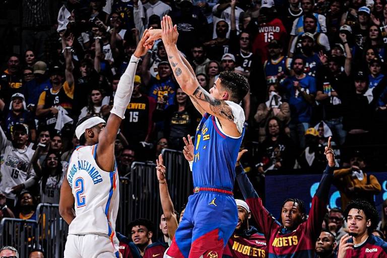 Denver sobrevive a una noche desastrosa de Jokic y acorrala a Oklahoma