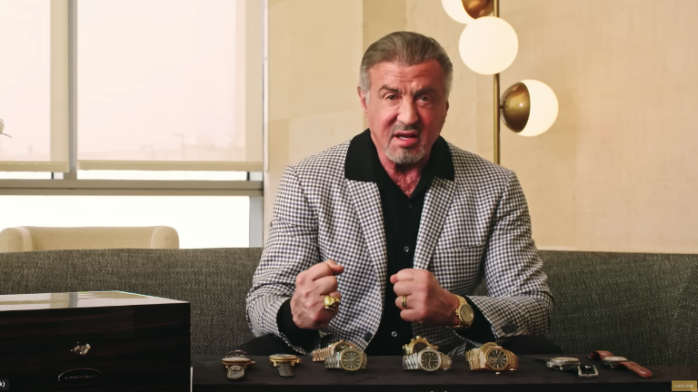 Sylvester Stallone podrá a la venta 11 de sus relojes.
