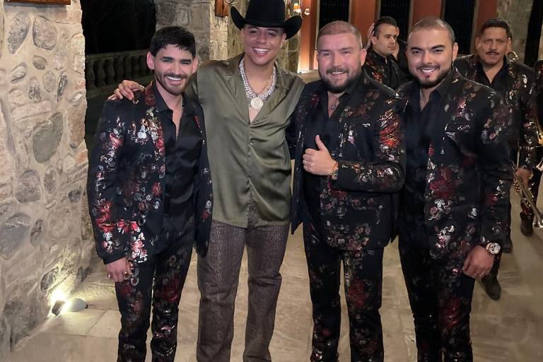 Grupo Firme y la Banda El Recodo graban juntos el video de ‘El reemplazo’