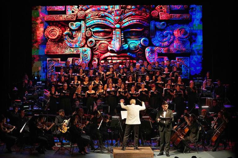 Arte y naturaleza en el emblemático concierto ‘Misa Azteca’