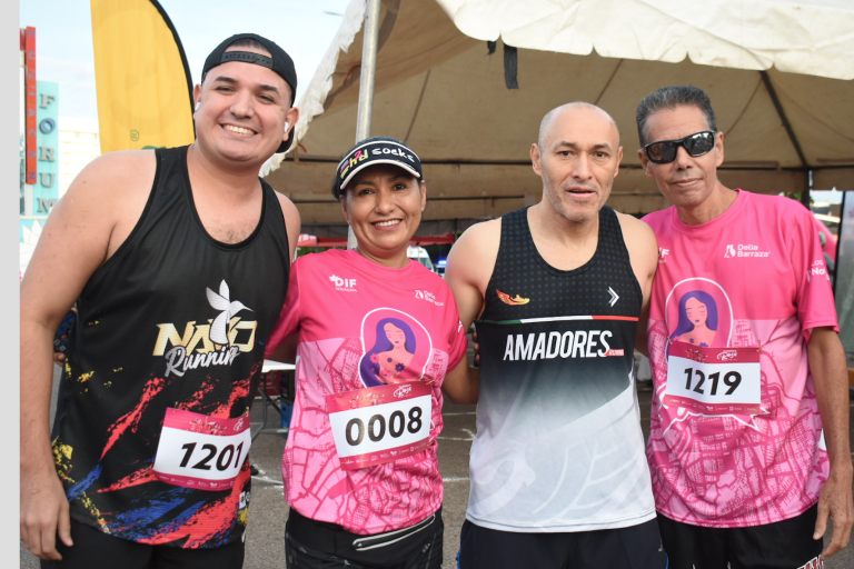 Corren sinaloenses por la salud y la paz en Culiacán