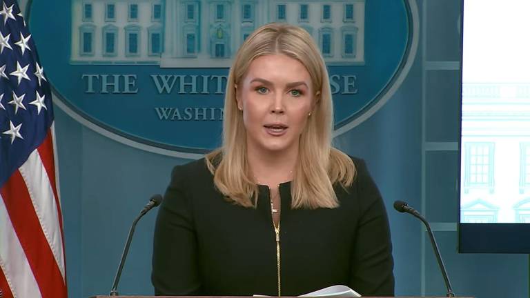 La vocera de la Casa Blanca, Karoline Leavitt, confirma que Estados Unidos aplazó un mes la aplicación de aranceles a automóviles importados desde México.
