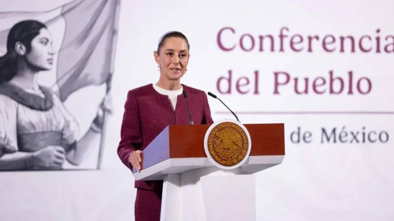 La Presidenta de México dijo este lunes que no tomaría decisiones basadas en cartas intimidatorias.