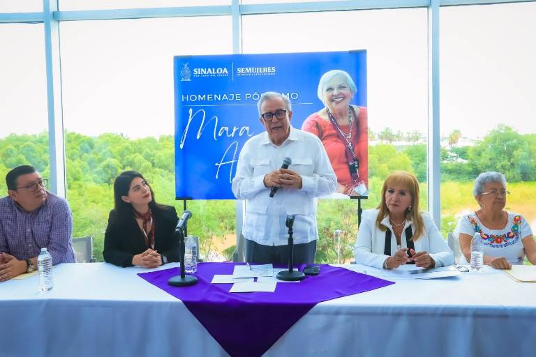 Realizan homenaje póstumo a Mara Aréchiga, precursora del feminismo en Sinaloa