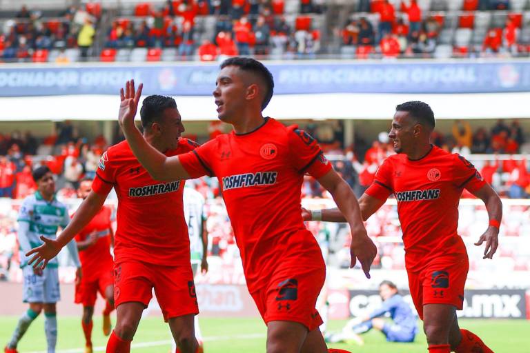 Toluca remonta en casa ante Santos, liderados por Leo Fernández