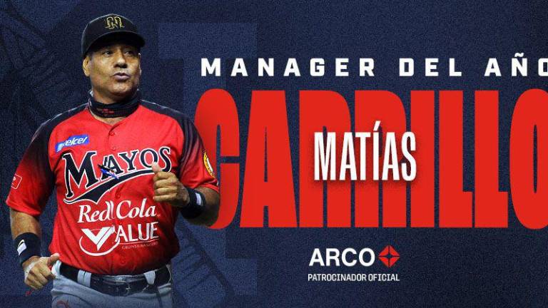 Matías Carrillo, de Mayos de Navojoa, es nombrado Mánager del Año de la LMP