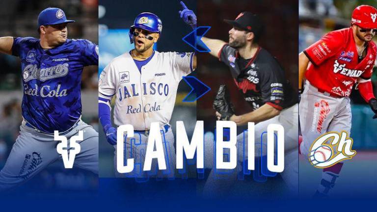 Charros de Jalisco y Venados de Mazatlán realizaron movimientos entre sí.
