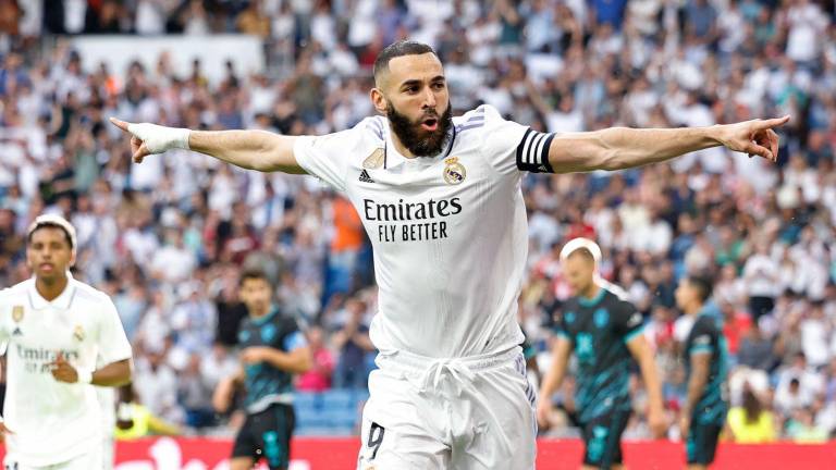 Karim Benzema llegó a 235 goles en LaLiga.
