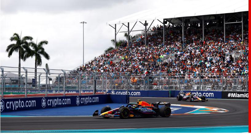$!Checo Pérez es segundo en Miami; Verstappen gana