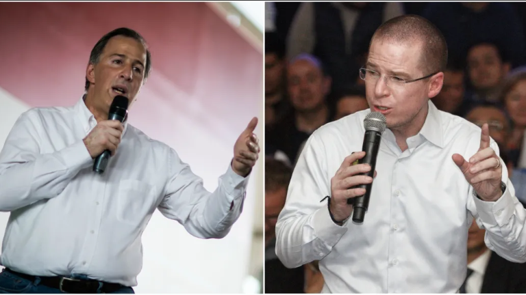 Ricardo Anaya Cortés y José Antonio Meade fueron candidatos presidenciales en el año 2018.