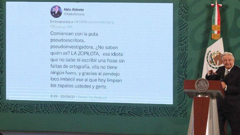 El Presidente Andrés Manuel López Obrador.