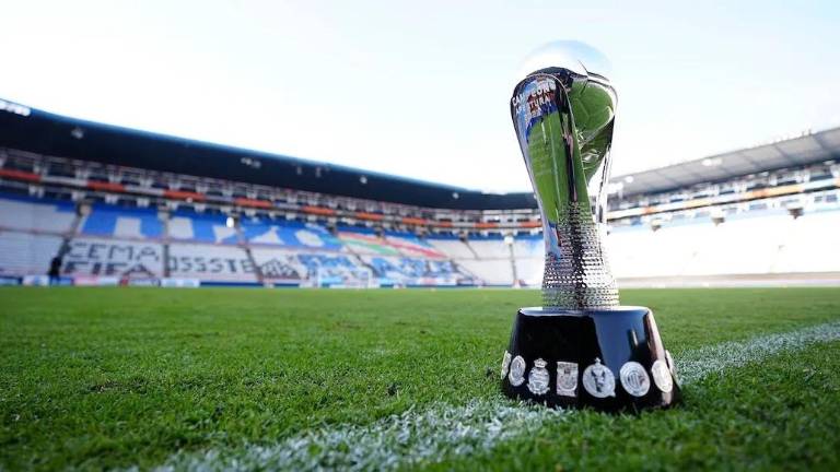 El trofeo de la Liga MX.
