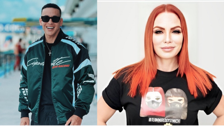 Daddy Yankee y Mireddys González.