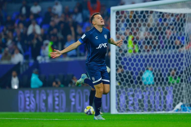 Pachuca sorprende y golea a Botafogo en la Copa Intercontinental