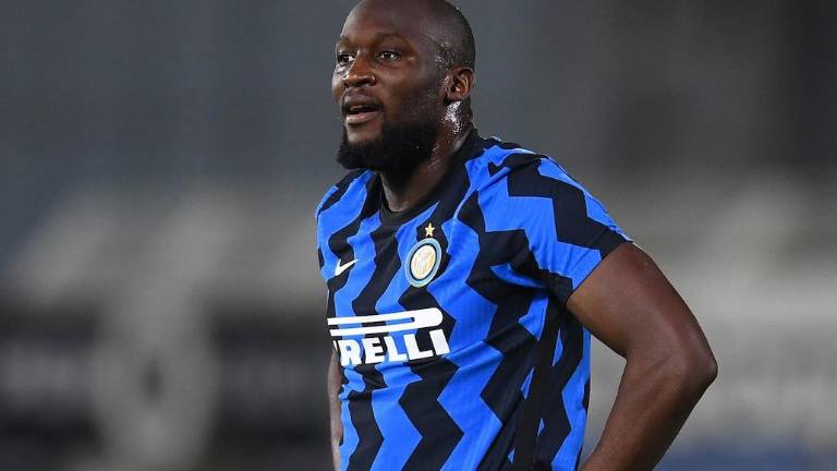 El delantero belga del Inter de Milán, Romelu Lukaku.